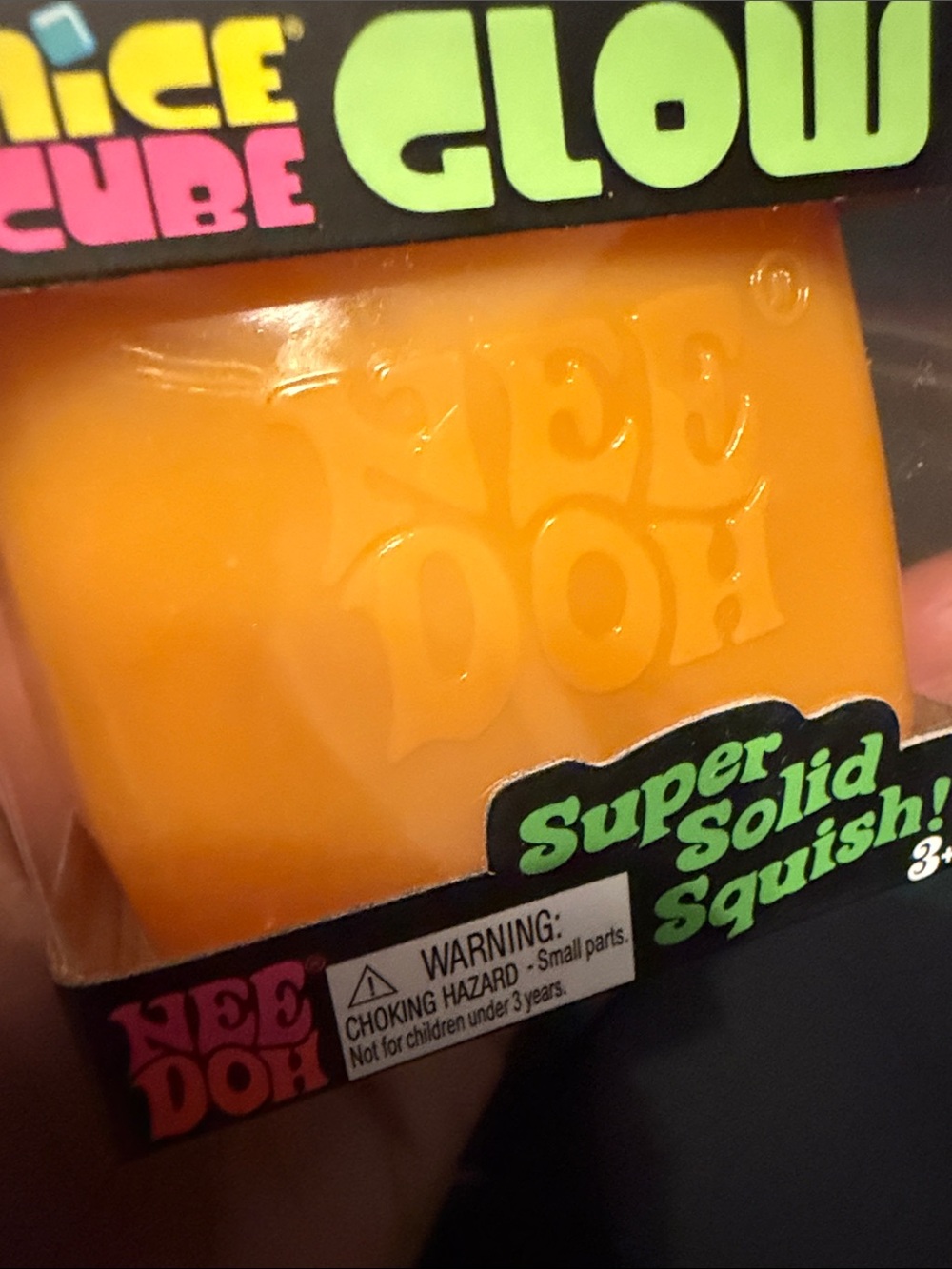 Nice Cube Glow NEE DOH orange